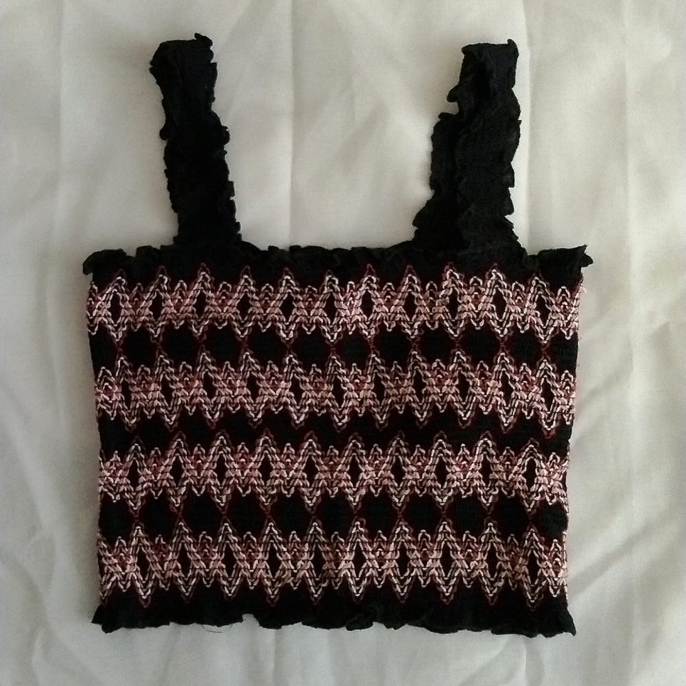 Forever 21 Ribbed Cropped Top